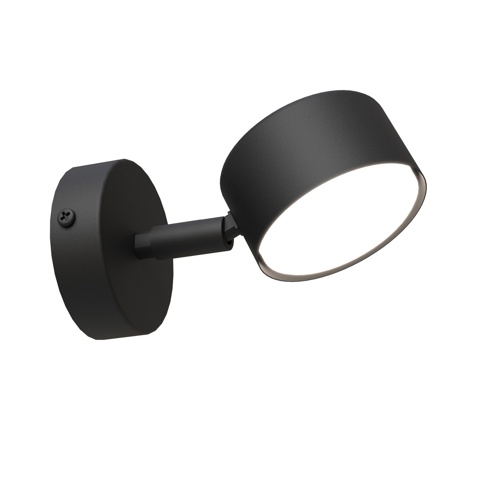 Sora wall spotlight, projection 15 cm, metal