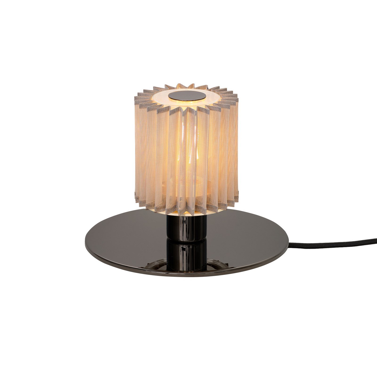 In the Sun 220 Table Lamp Black/Silver - DCW