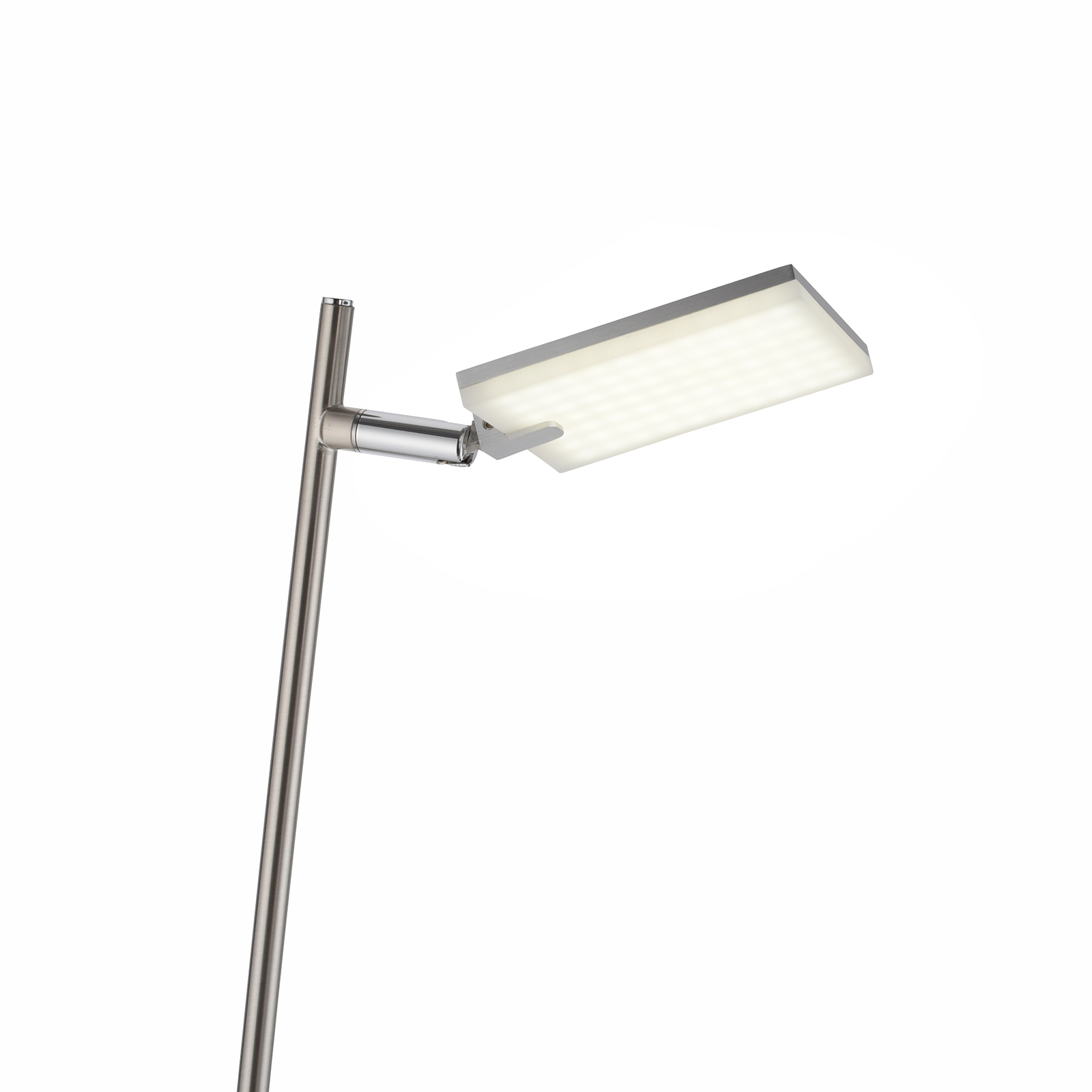 PURE Mira LED stojací lampa dálkový ovladač hliník
