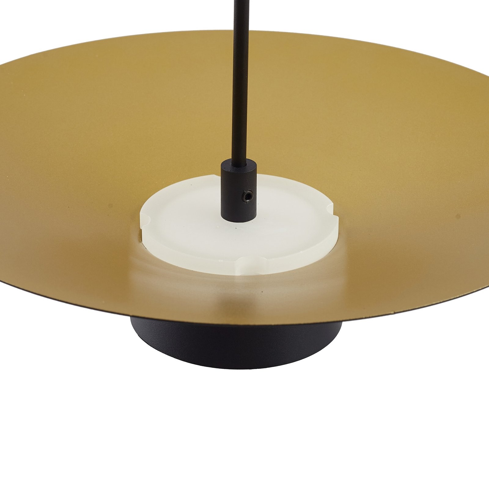 Lindby hanglamp Norvind, 6-lamps, zwart, metaal