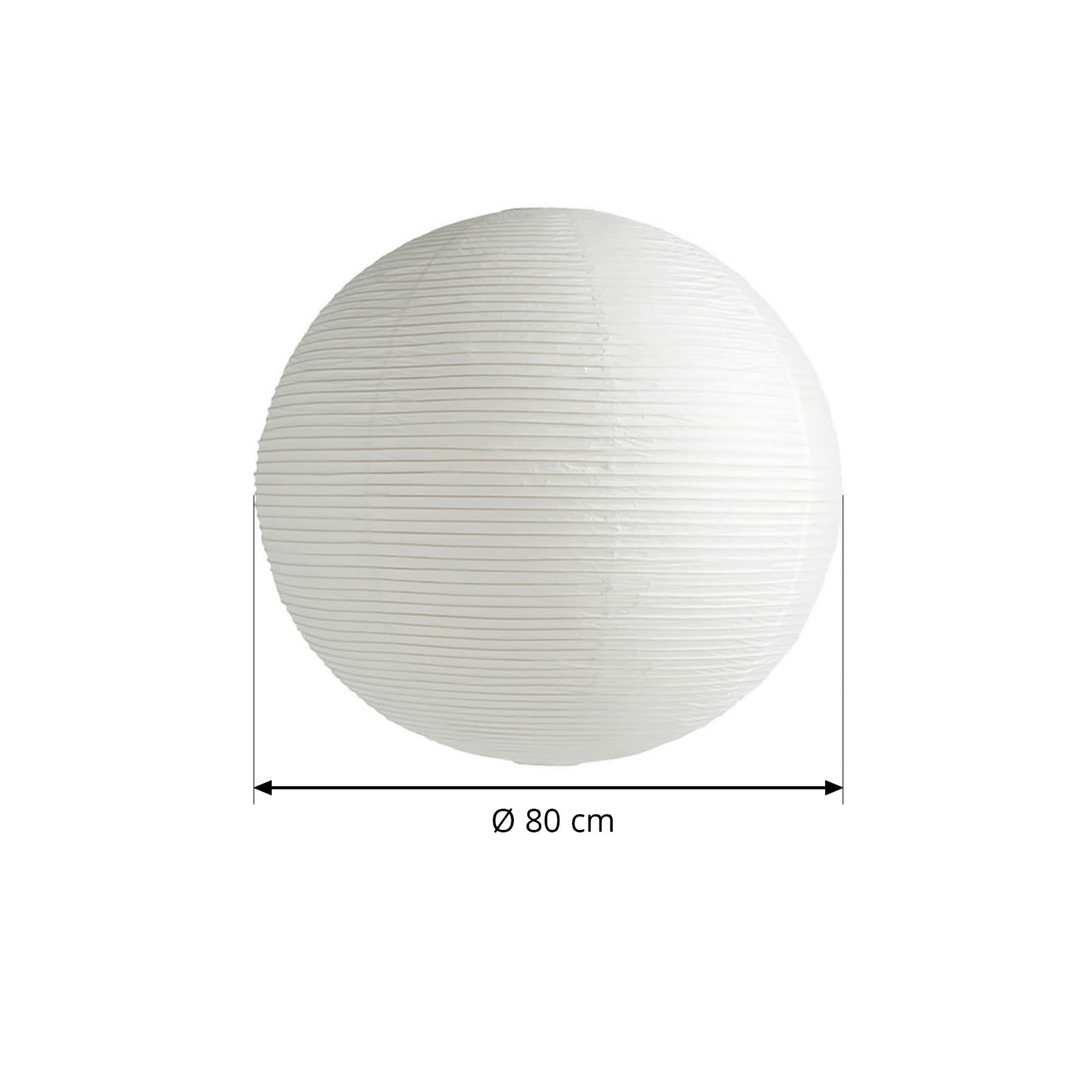 Paper Shade lámpabúra, Ø 80 cm, fehér – HAY Paper Shade lámpabúra, Ø 80 cm, fehér – HAY
