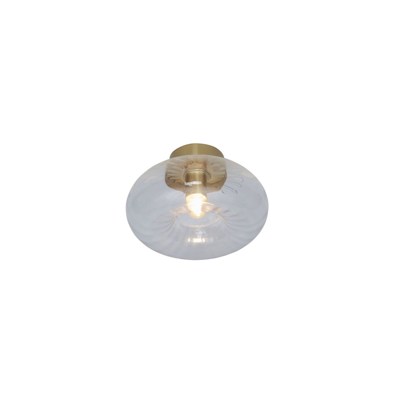 It’s about RoMi Brussels ceiling lamp, gold/clear