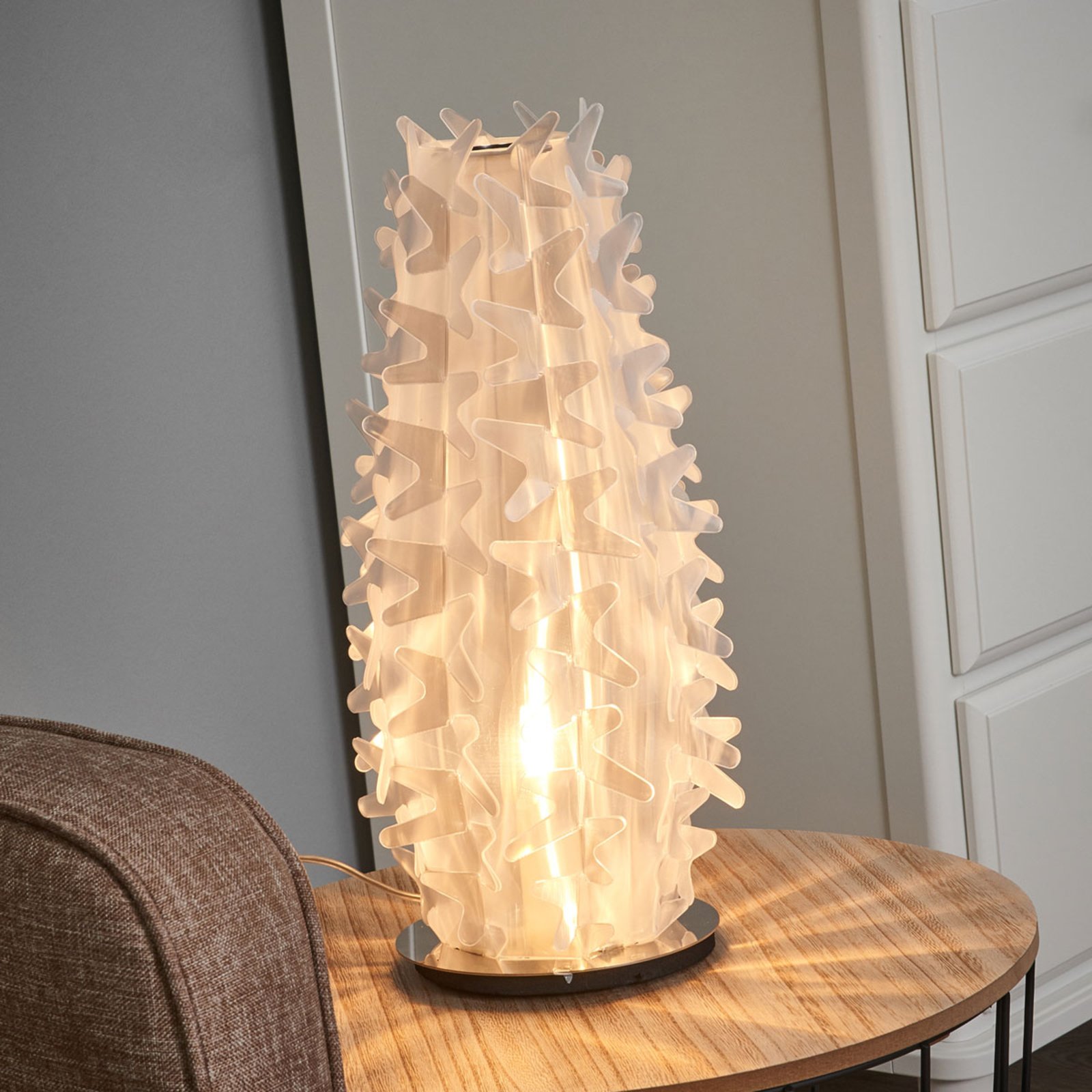 Straordinaria lampada da tavolo Cactus XS Prisma