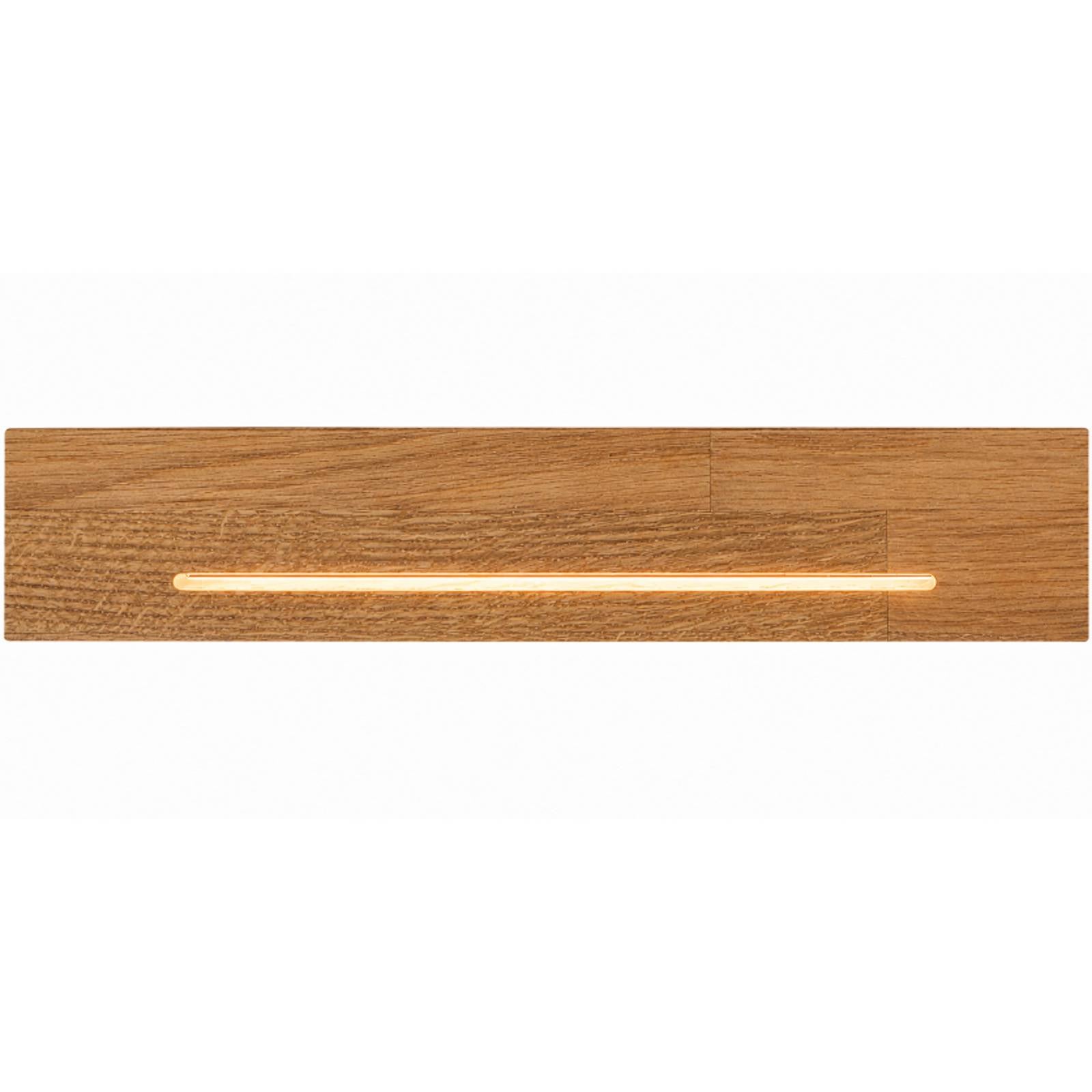 LED-Wandlampe Mexico, Breite 20 cm, eiche, Holz