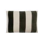 Fodera per cuscino HDSono, crema/verde, 60 x 40 cm - House Doctor