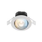 Calex Smart Downlight innfelt lampe CCT hvit 3 stk