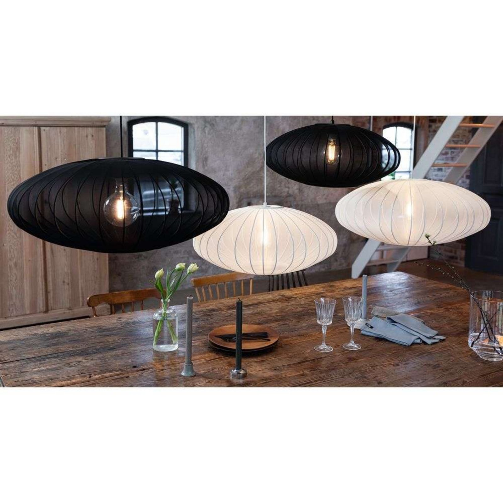 Florence Závěsná Lampa Ø60 Black - Markslöjd