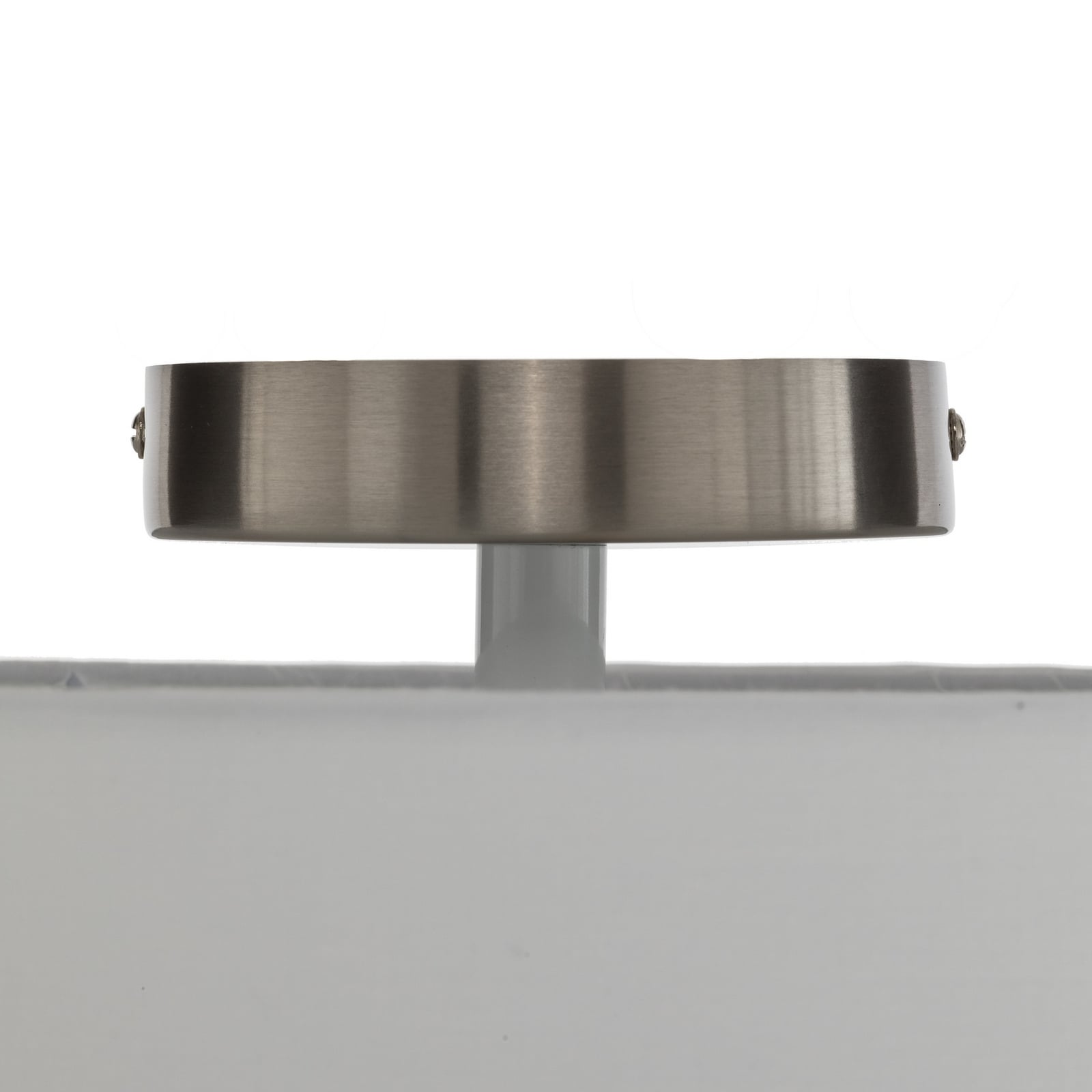 Plafonnier Sebatin Ø40 Crème/Nickel - Lindby