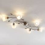 Lindby Yannie plafondlamp, 6-lamps