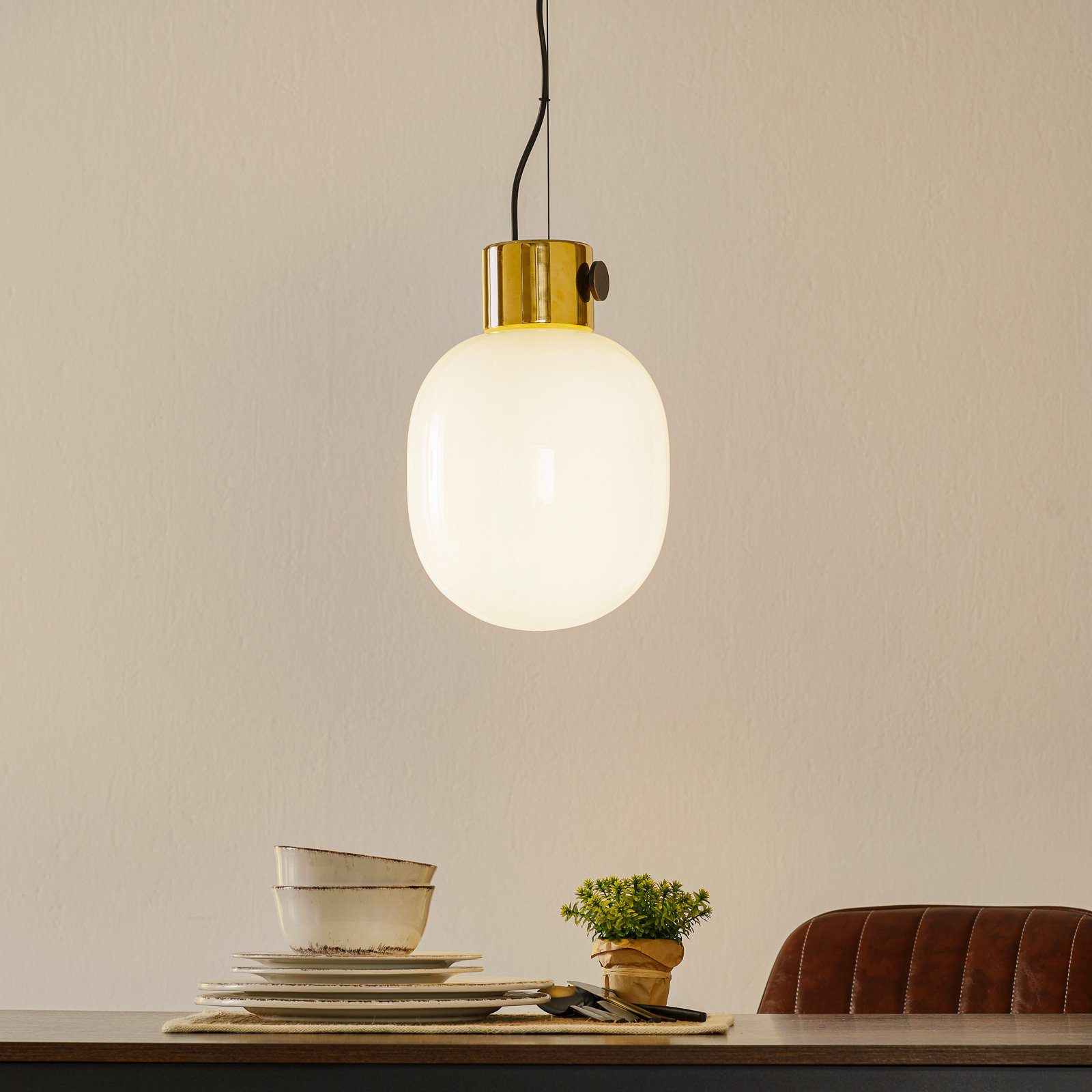 JWDA Lampa Wisząca w Kolorze Polerowanego Mosiądzu - Audo Copenhagen