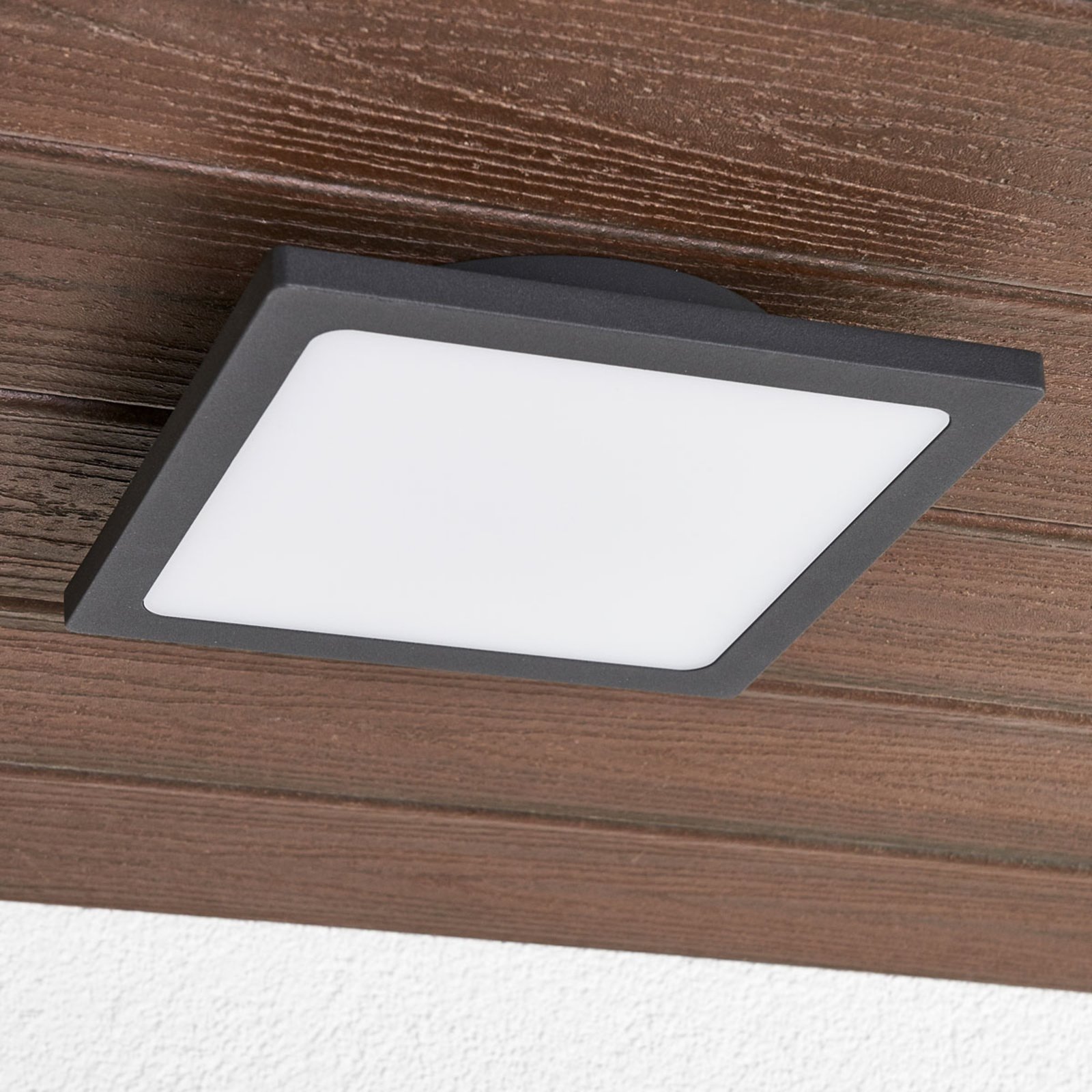 Mabella Vanjski Stropna lampa tamno Siva/Bijela - Lucande