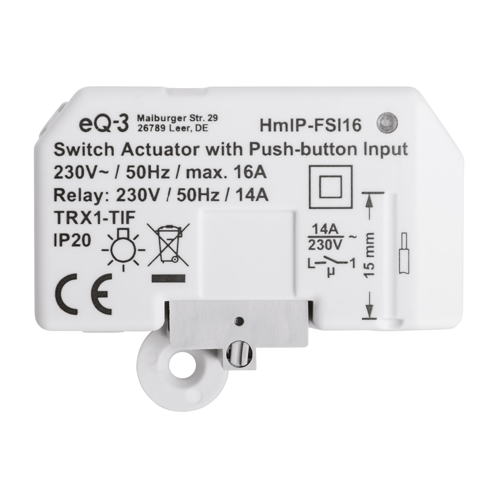 Homematic Ip Switch Actuator Push Button Input Lights Co Uk