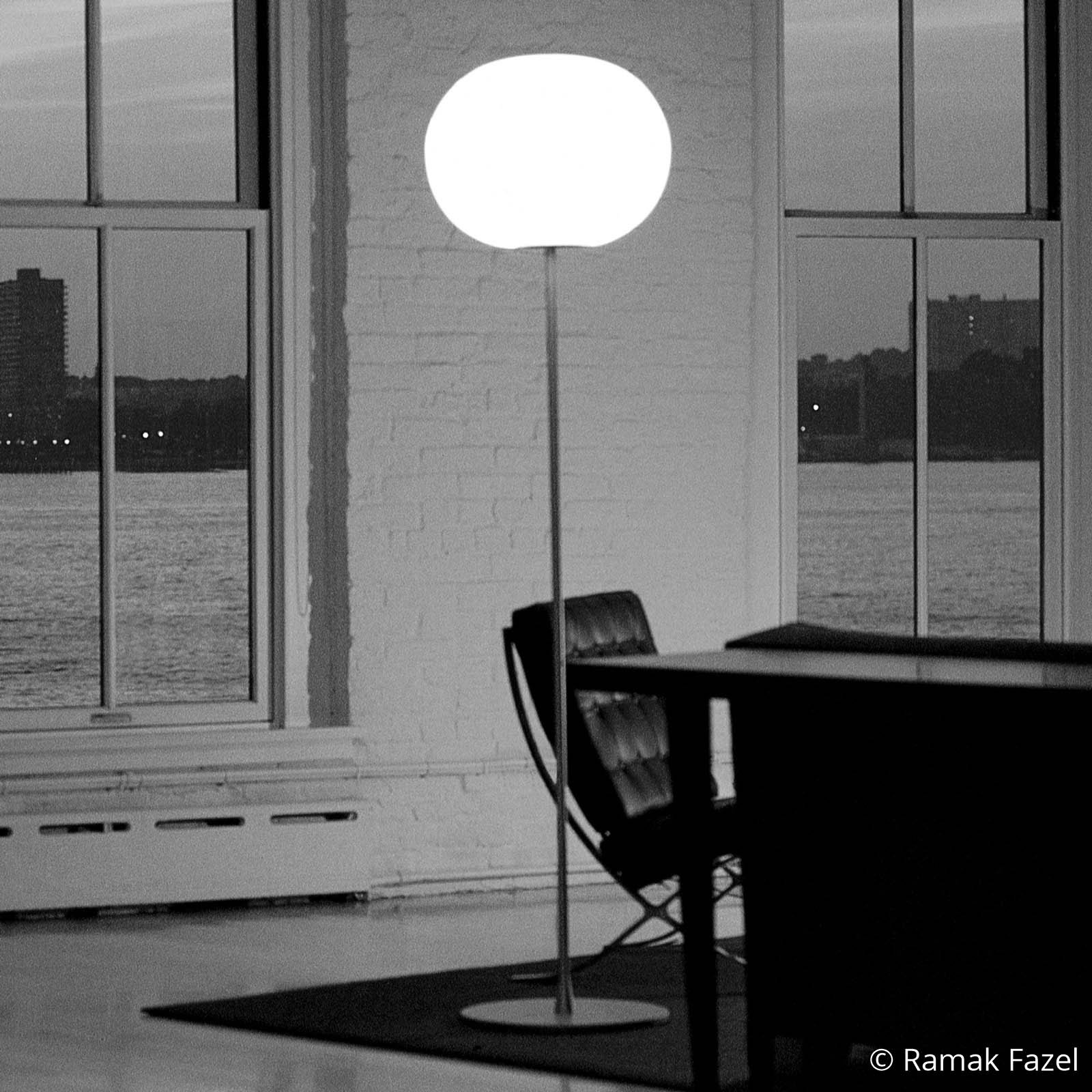 Glo-Ball F2 Stojací Lampa Silver - Flos