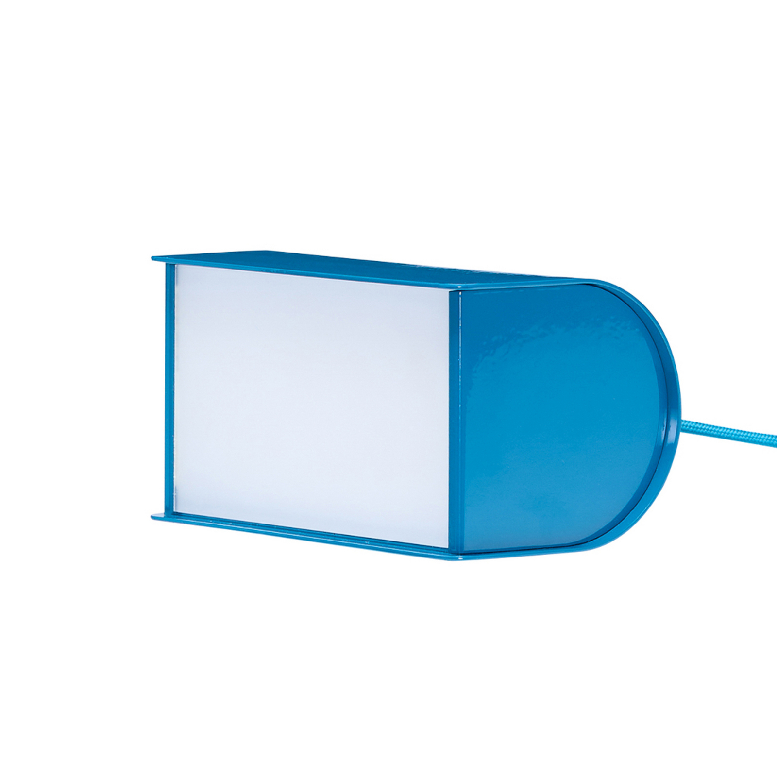 BOOK LED-bordslampa, höjd 30 cm, petrol – Hübsch