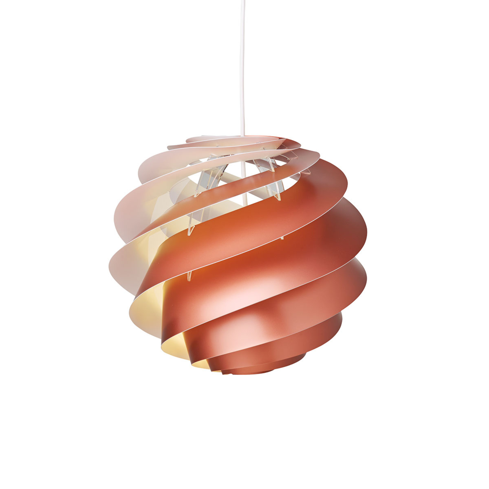 LE KLINT Swirl 3 - Designer-Hängelampe in Kupfer