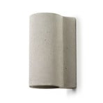 °3 CONCRETE PRIMARY SHAPE væglampe, grå, beton, G9 – Serax