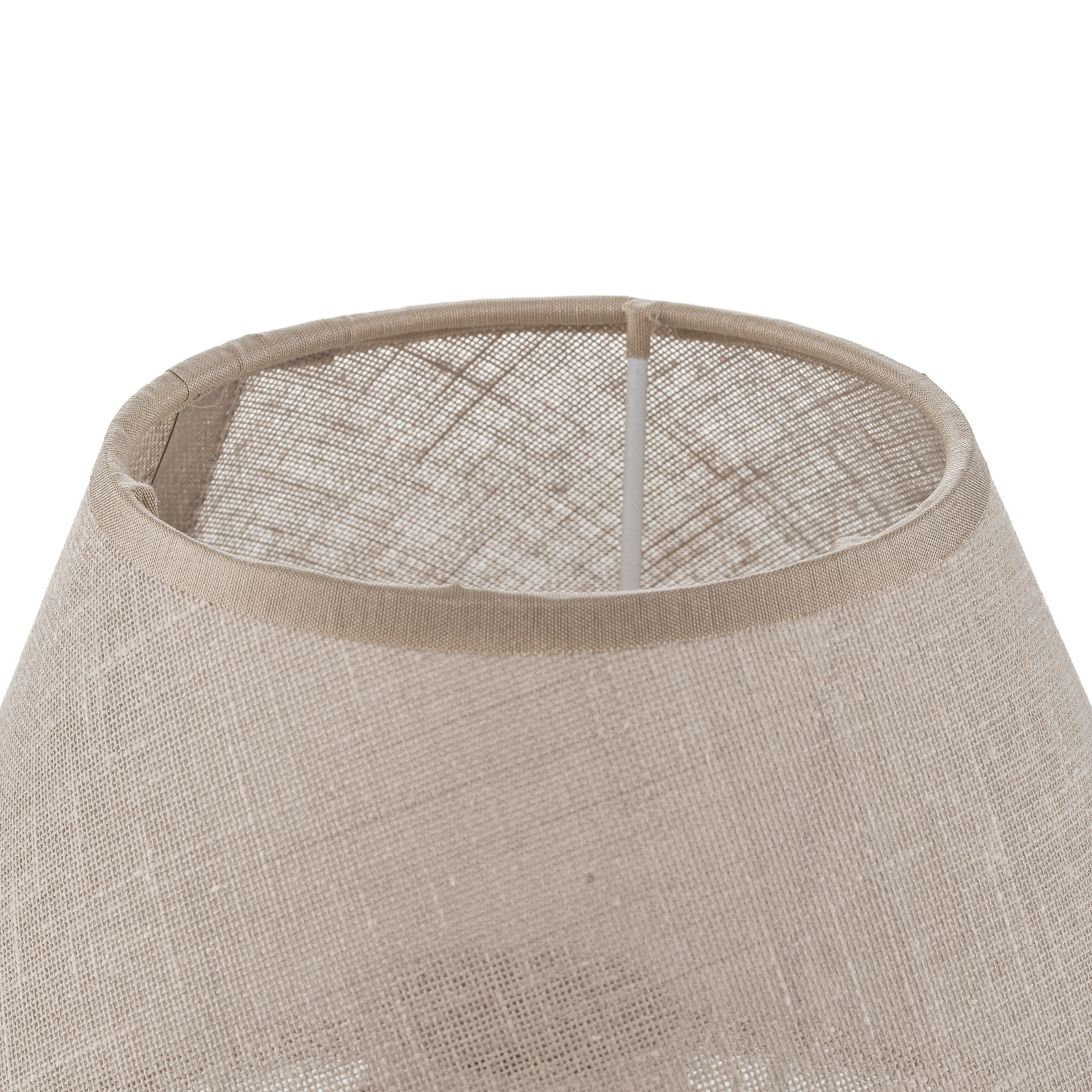 Envostar Gill table lamp, natural wood/beige