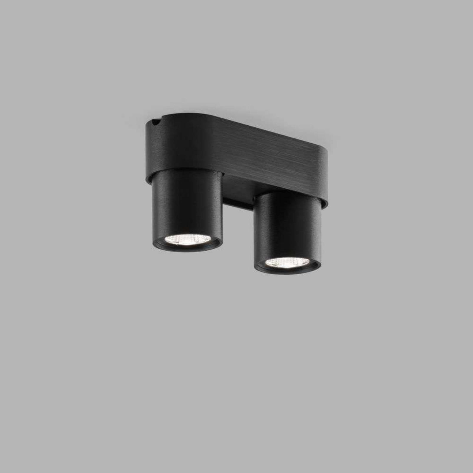 Aura C2 Plafond 2700/3000K Carbon Black LIGHT-POINT - Vardagsrum - Aluminium