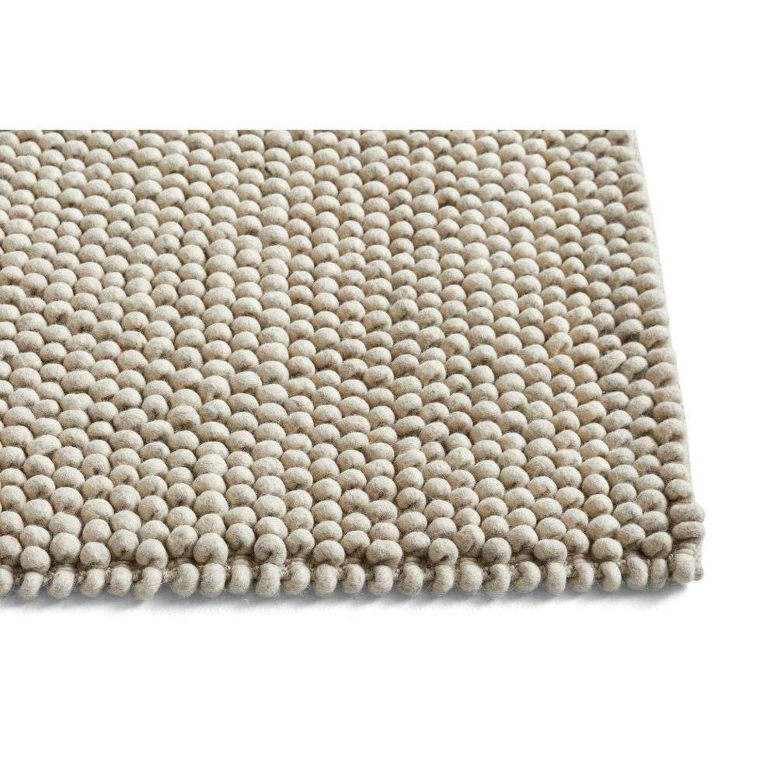 Peas Rug 170x240 Soft Grey - Hay