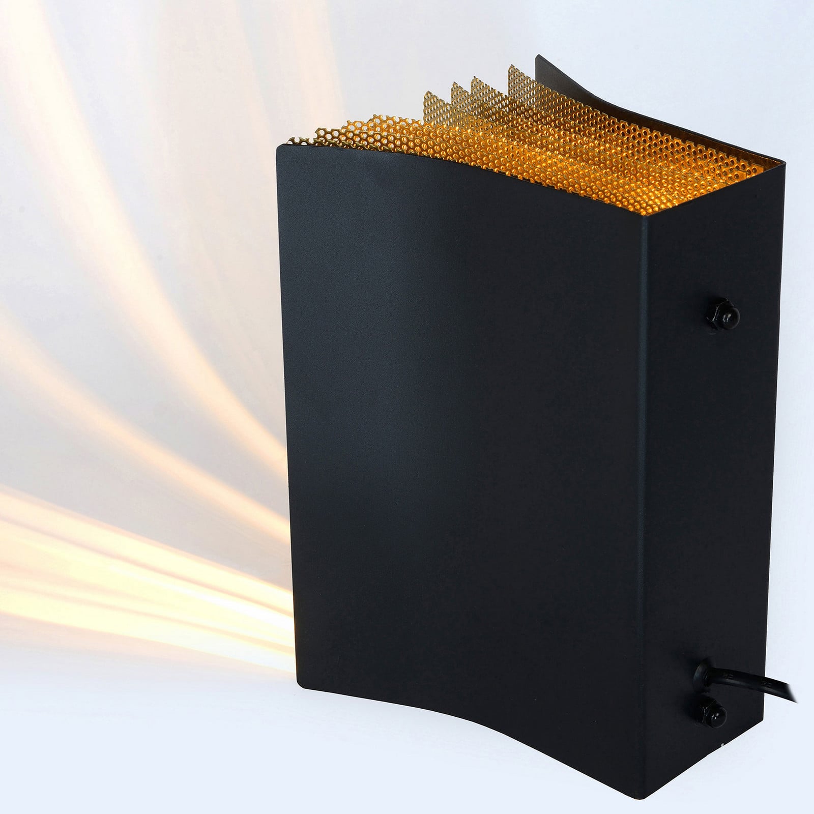 Lucide Lampă de masă Extravaganza Livret auriu/negru - Camera de zi / sufragerie - design - negru auriu - Metal