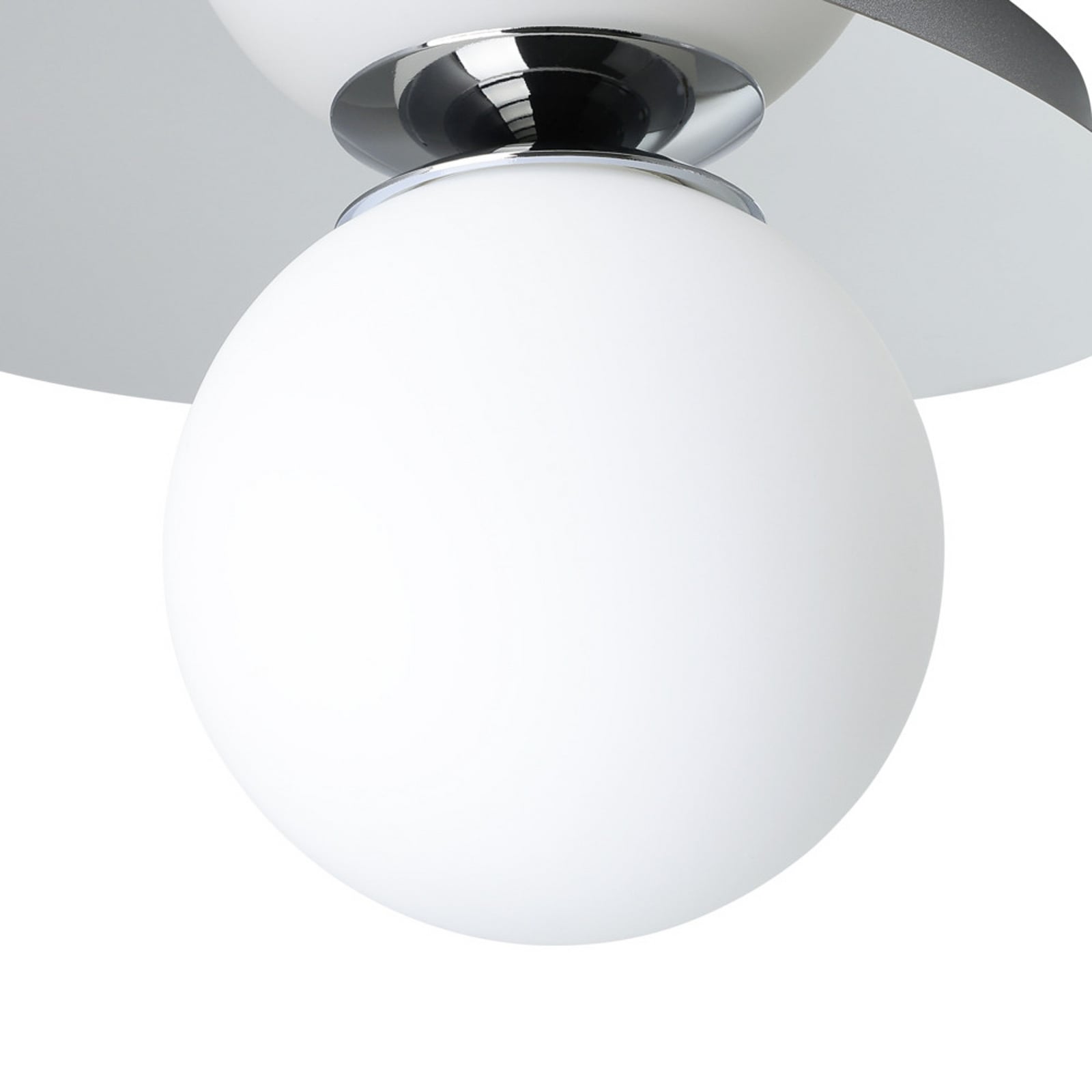 EGLO plafondlamp CASTROVIDO chroom 24 cm, 1-lamp, IP44 G9-LED