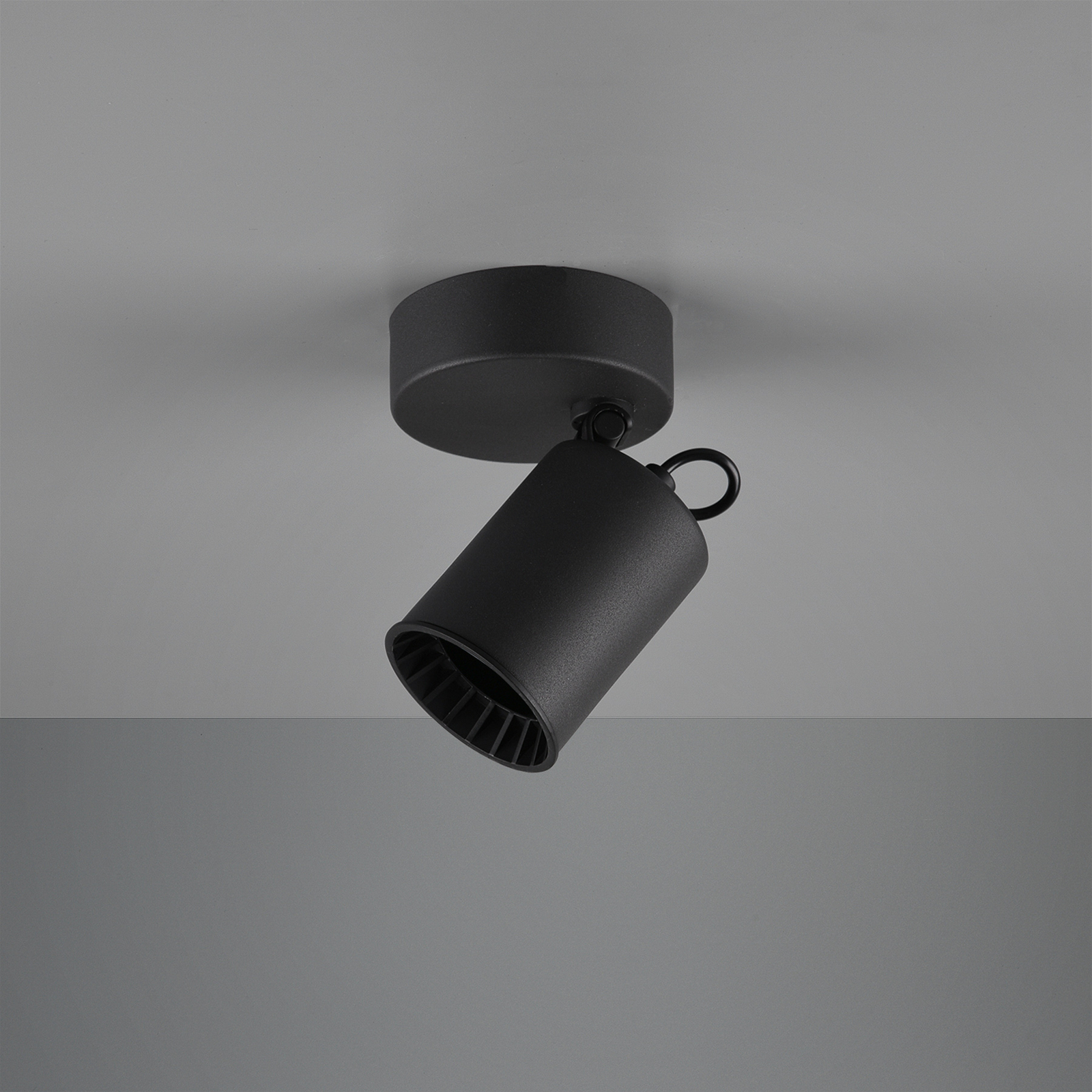 Pago wall spotlight, one-bulb, black