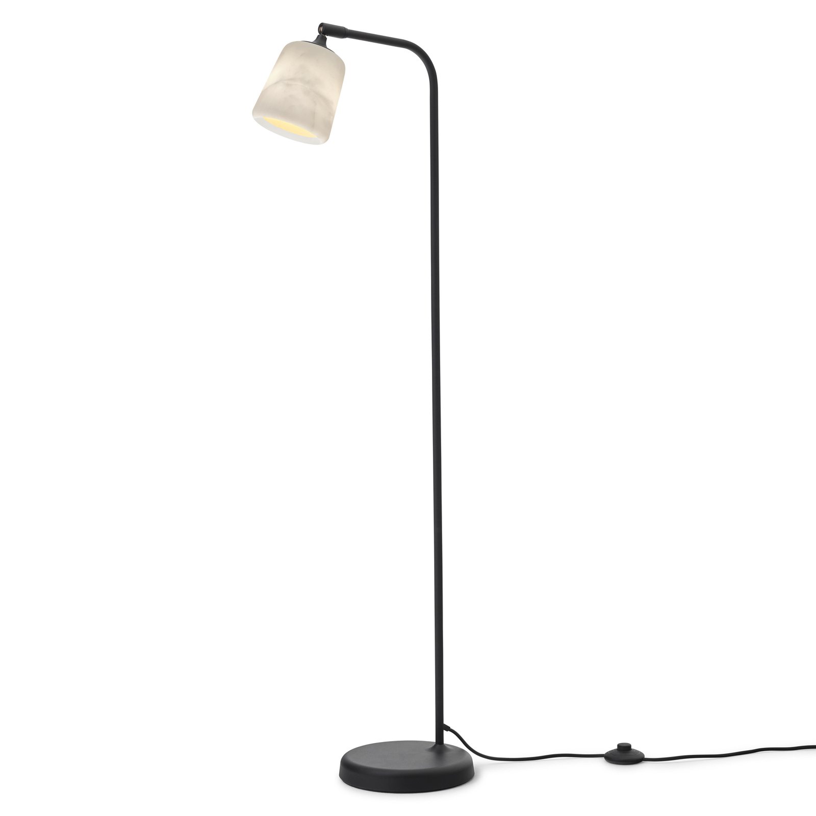 New Works stāvlampa materiāls TBS, balta, marmors, augstums 125 cm