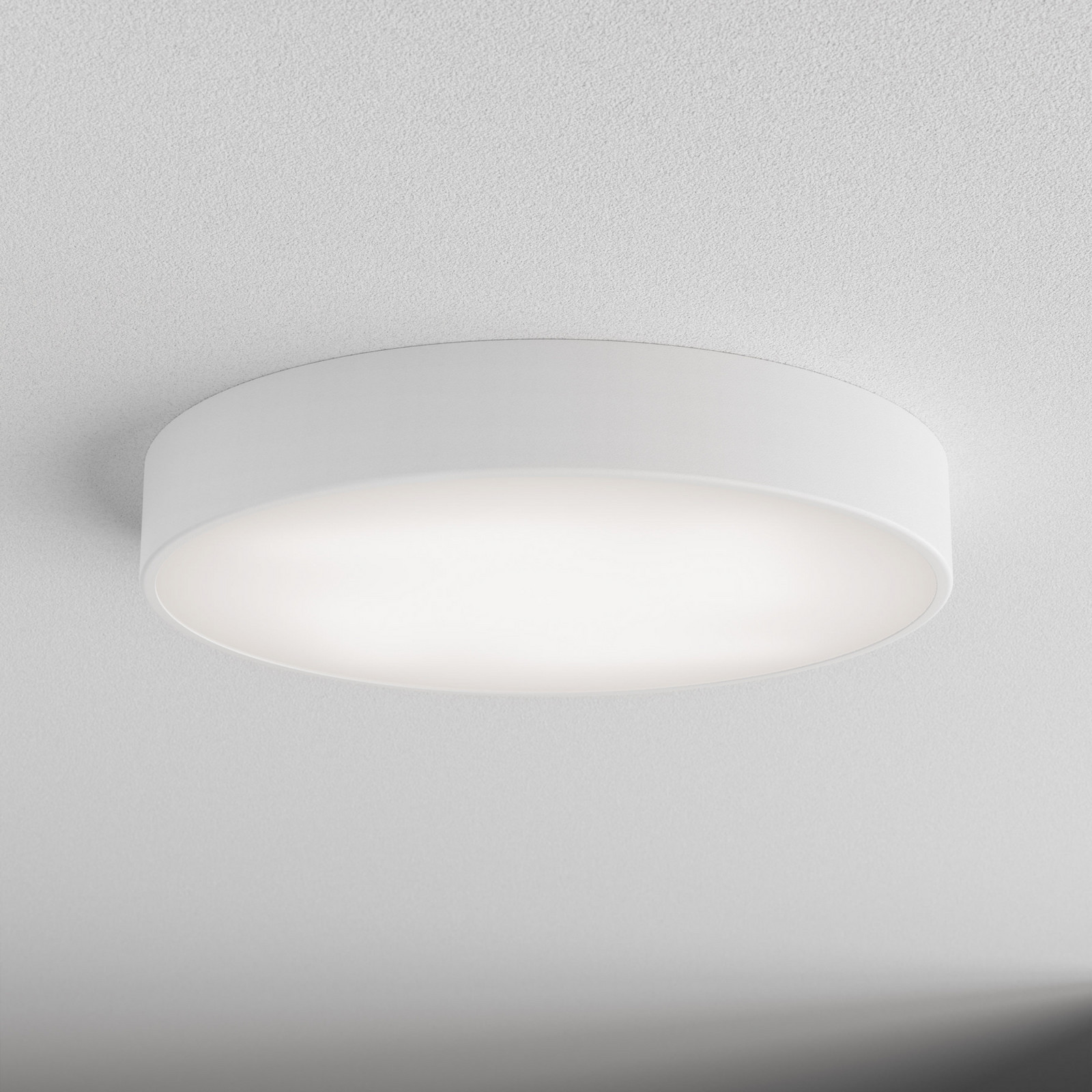 TEMAR LIGHTING Plafonieră Cleo Ø 50 cm IP20 alb metal E27 - Camera de zi / sufragerie - Modern
