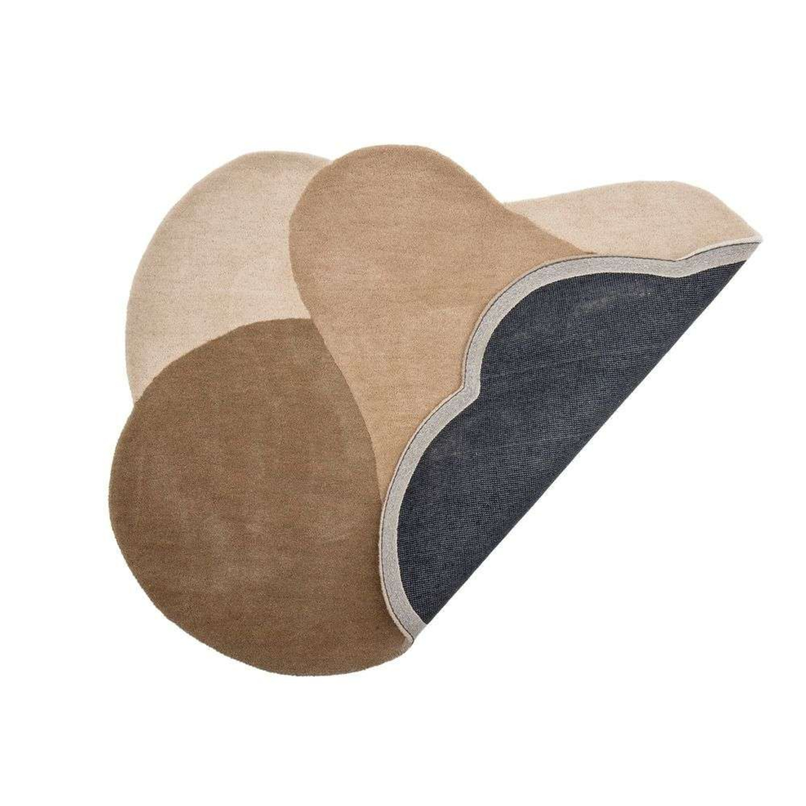 Denton Rug Brown/Wool - Bloomingville