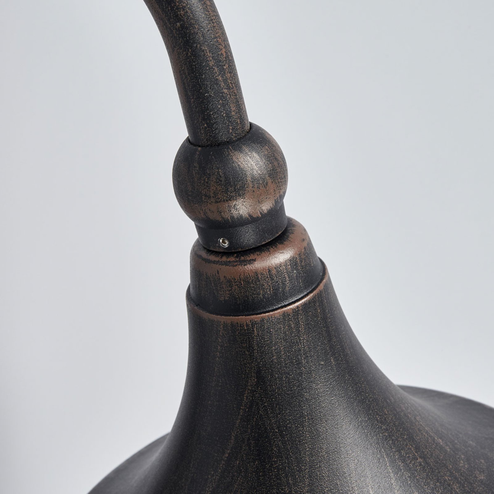 Daphne Kültéri Fali Lámpa Érzékelővel Antique Black - Lindby