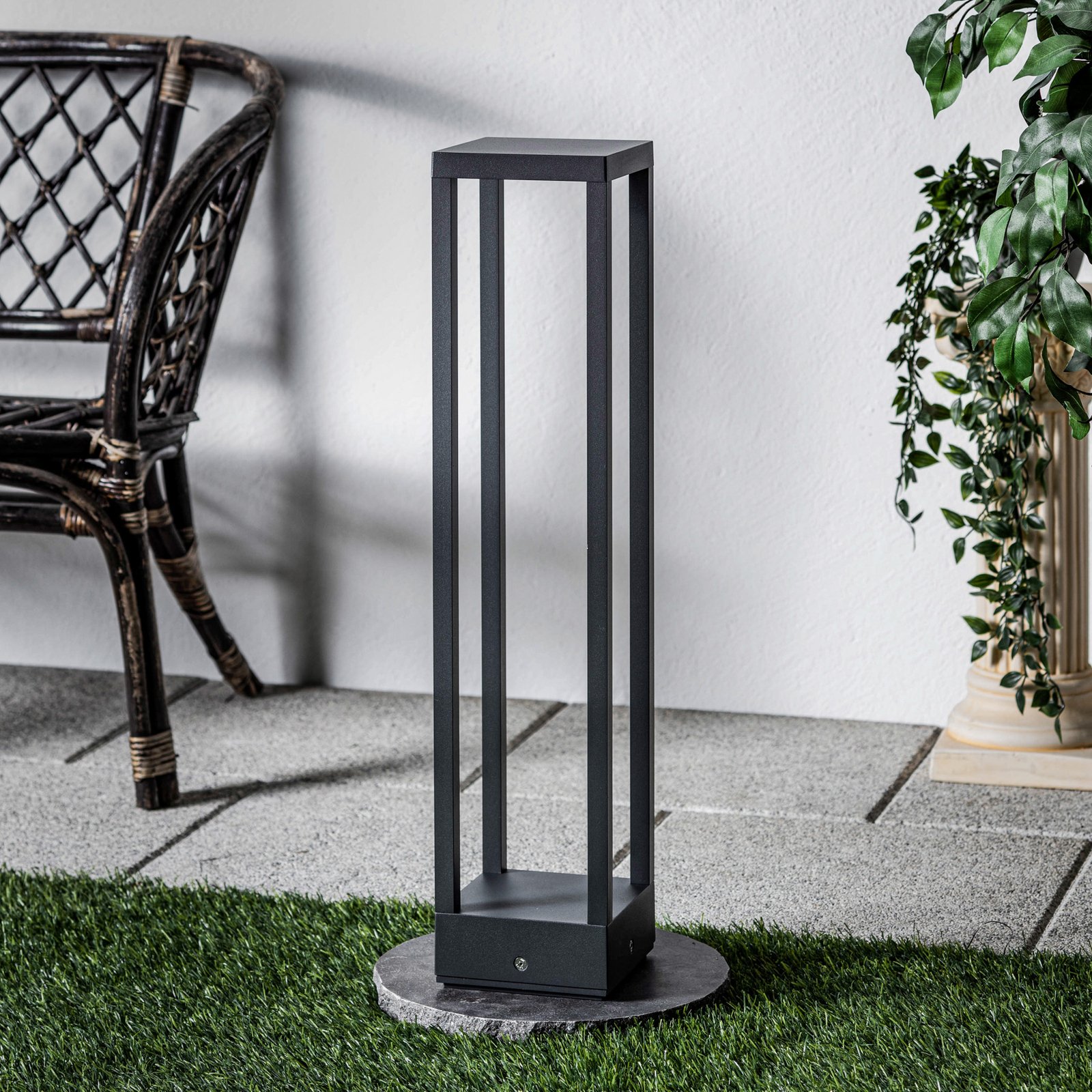 Carlota Kültéri Kerti Lámpa H65 Dark Grey - Lucande
