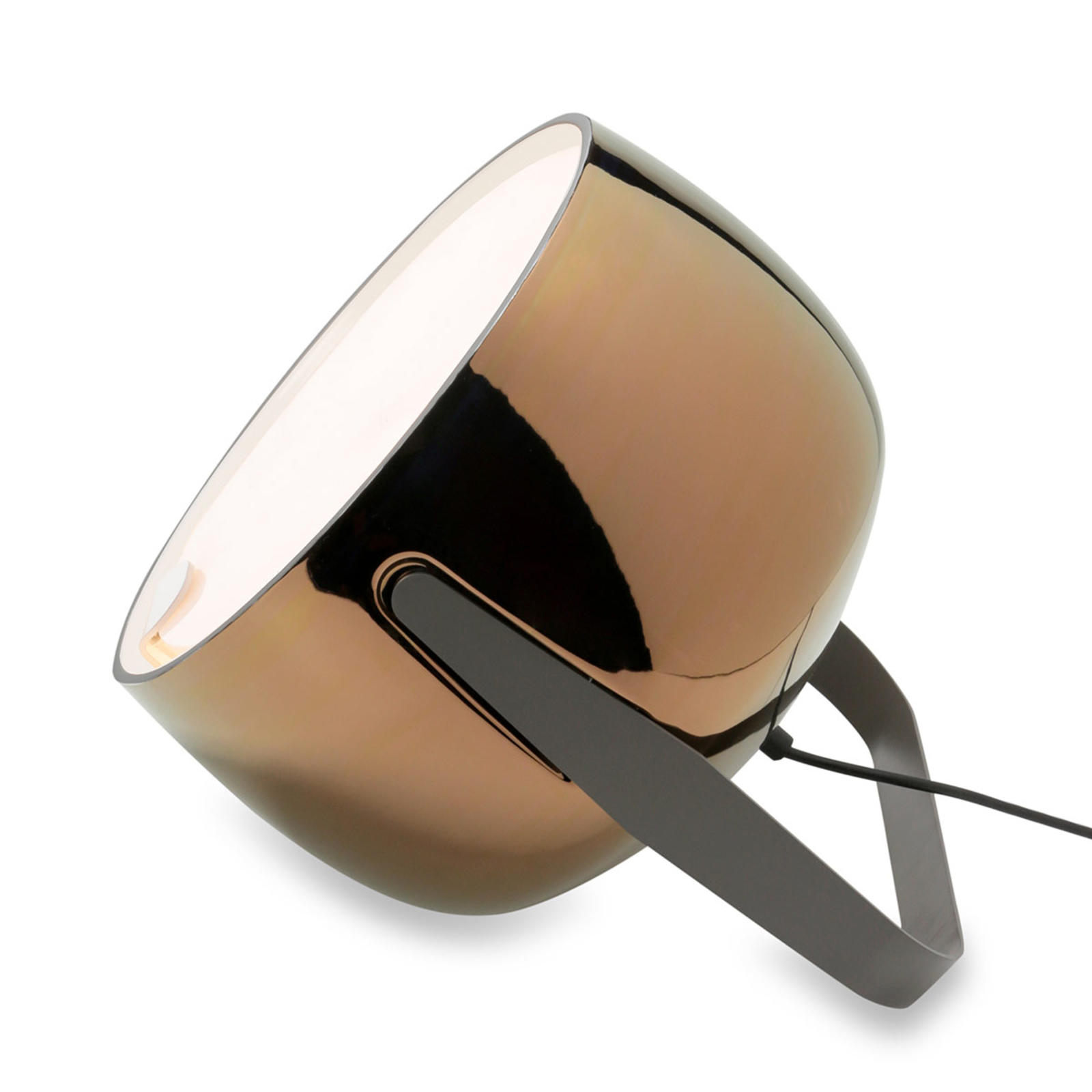 Karman Bag - ceramic floor lamp, bronze, for Living / Dining Room, ceramics, metal, E27, 15 W, energy efficiency: A++, W: 32 cm, H: 31 cm