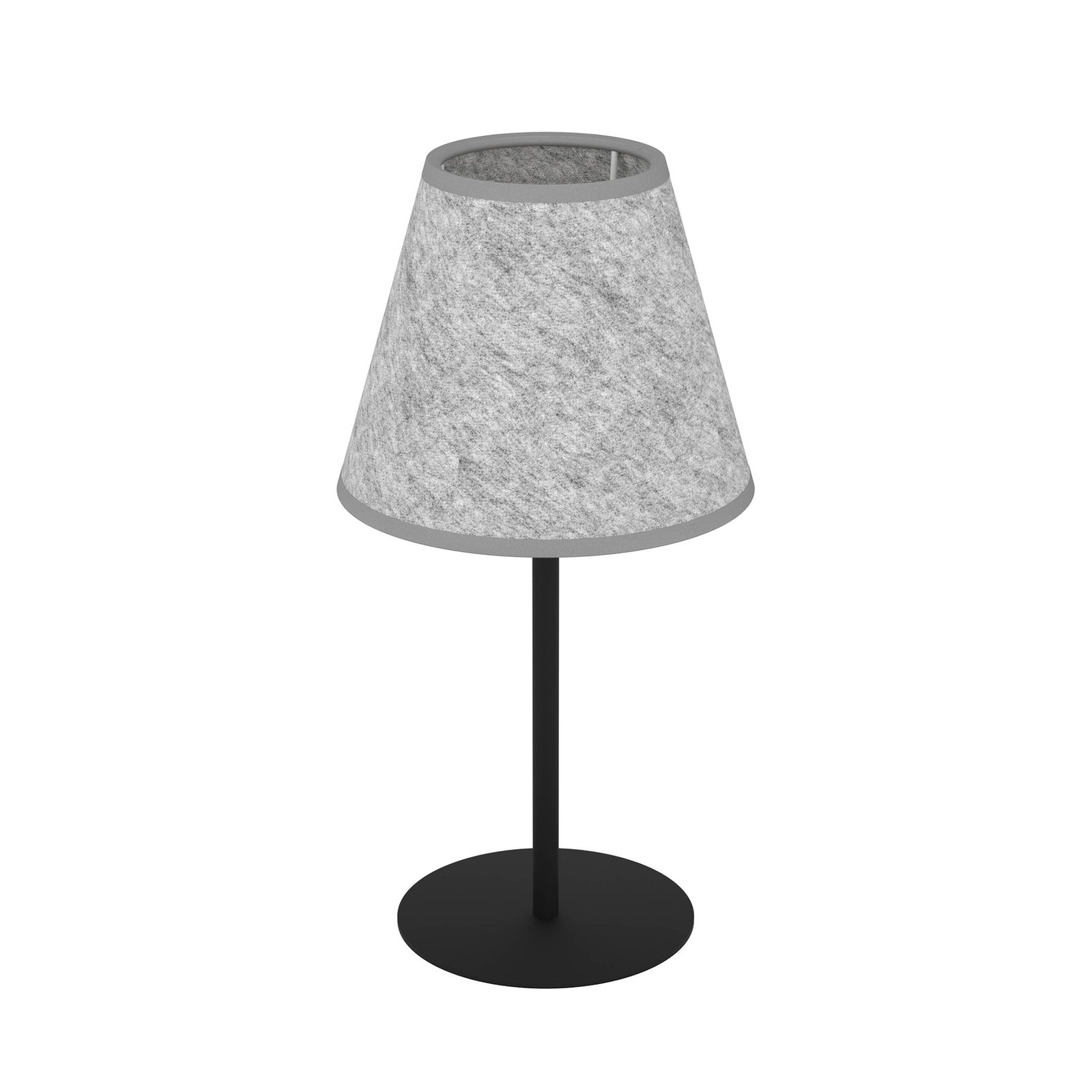 Stolní lampa Alsager s plstěným stínidlem