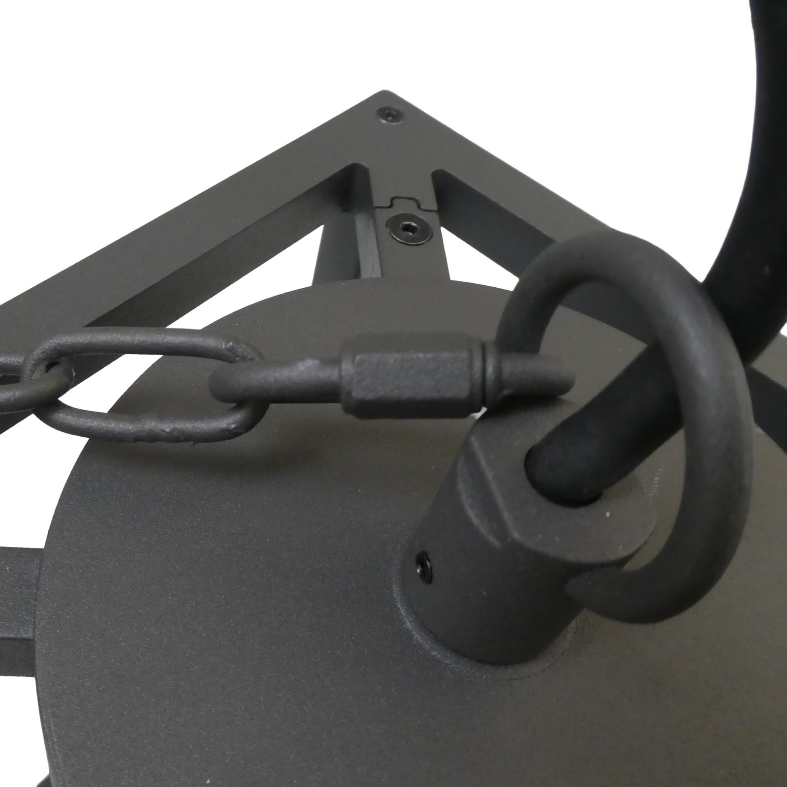 Lucande outdoor hanging light Ferda, 25 cm, anthracite, IP44 Lucande outdoor hanging light Ferda, 25 cm, anthracite, IP44