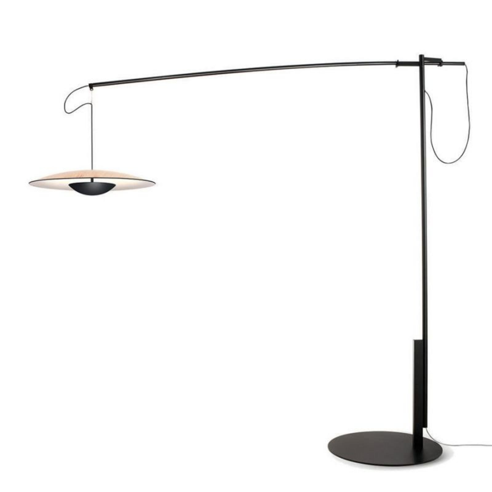 Ginger XXL 60 Gulvlampe Oak MARSET - Stue - Aluminium