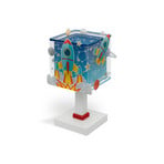 Lampada da tavolo per bambini Rocket, G4, larghezza 14 cm