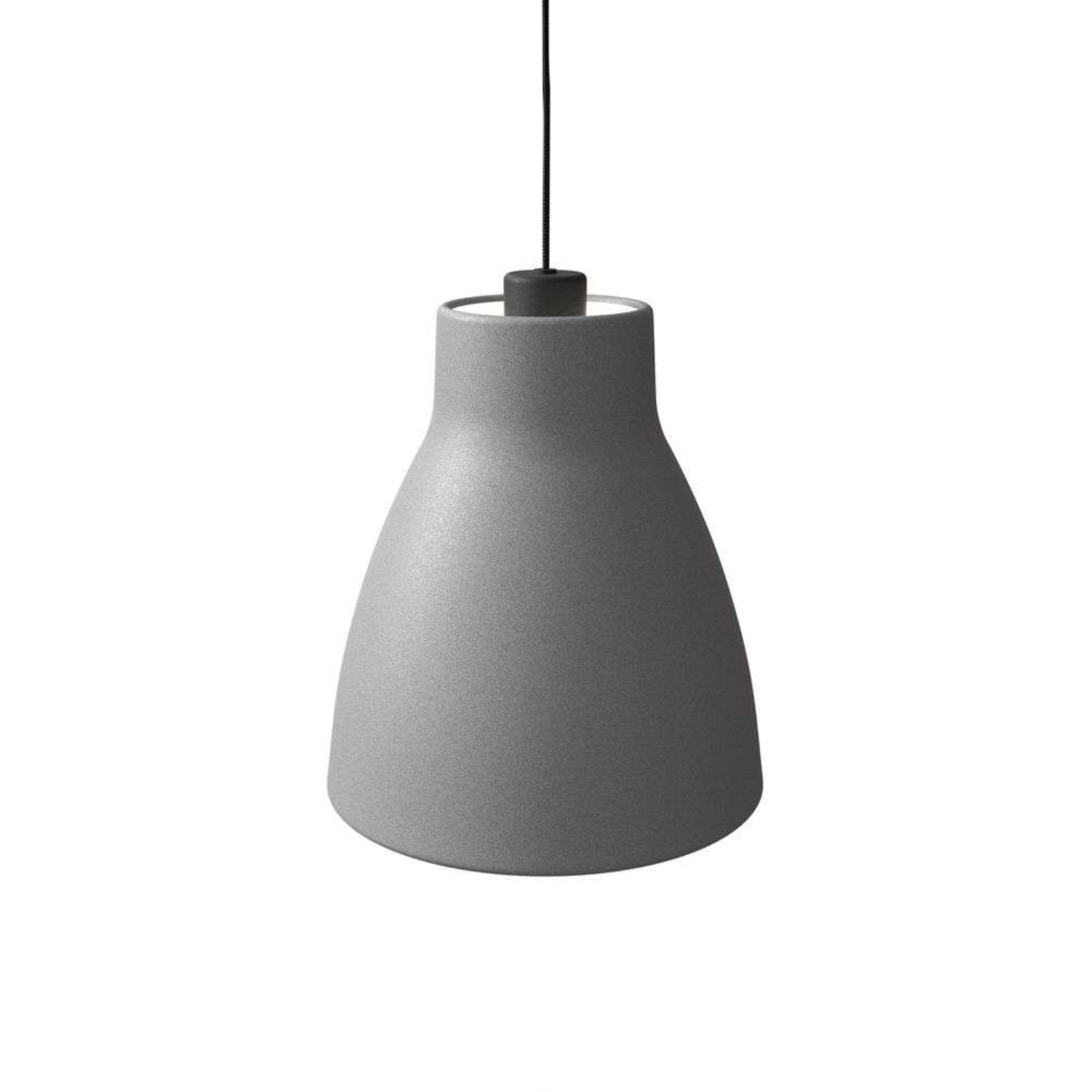 Gong Lustră Pendul Ø250 Concrete/Black - Belid