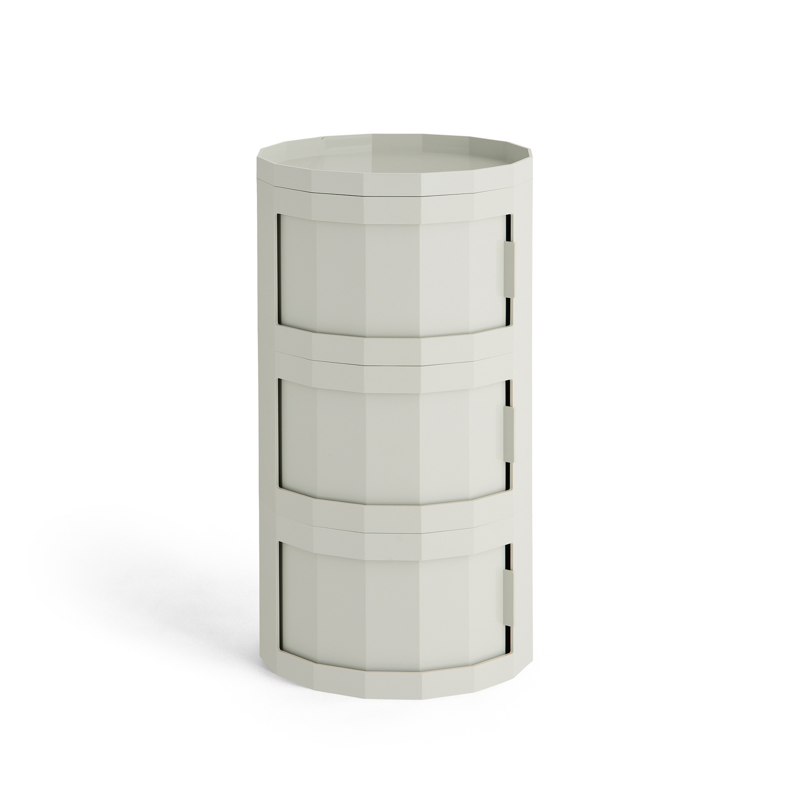 Facet Cabinet 30 sivukaappi, kermanvalkoinen, ABS - HAY