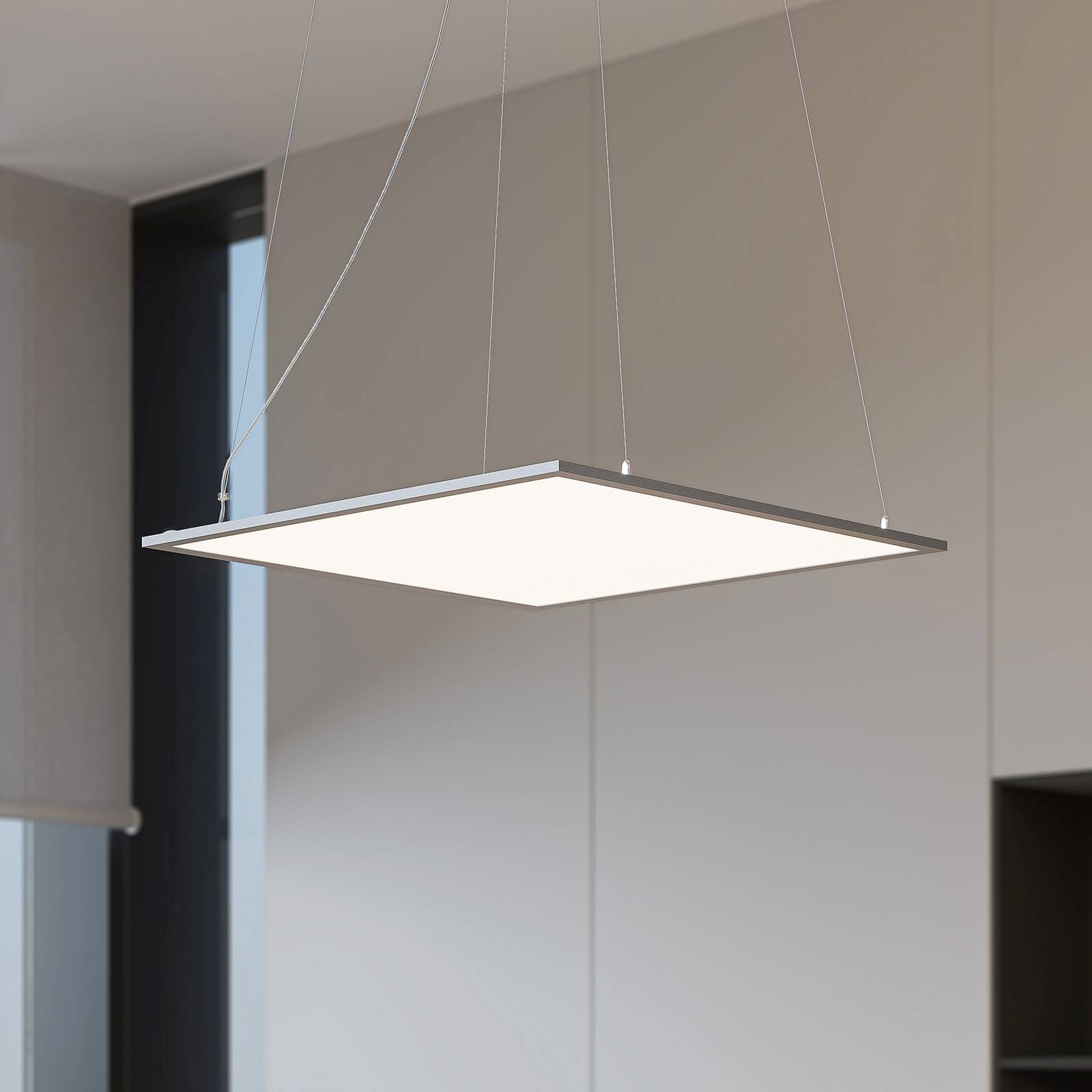 Lindby Luram suspension LED carrée