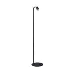 Lampadar Nex, negru, metal, înălțime 140 cm, GU10