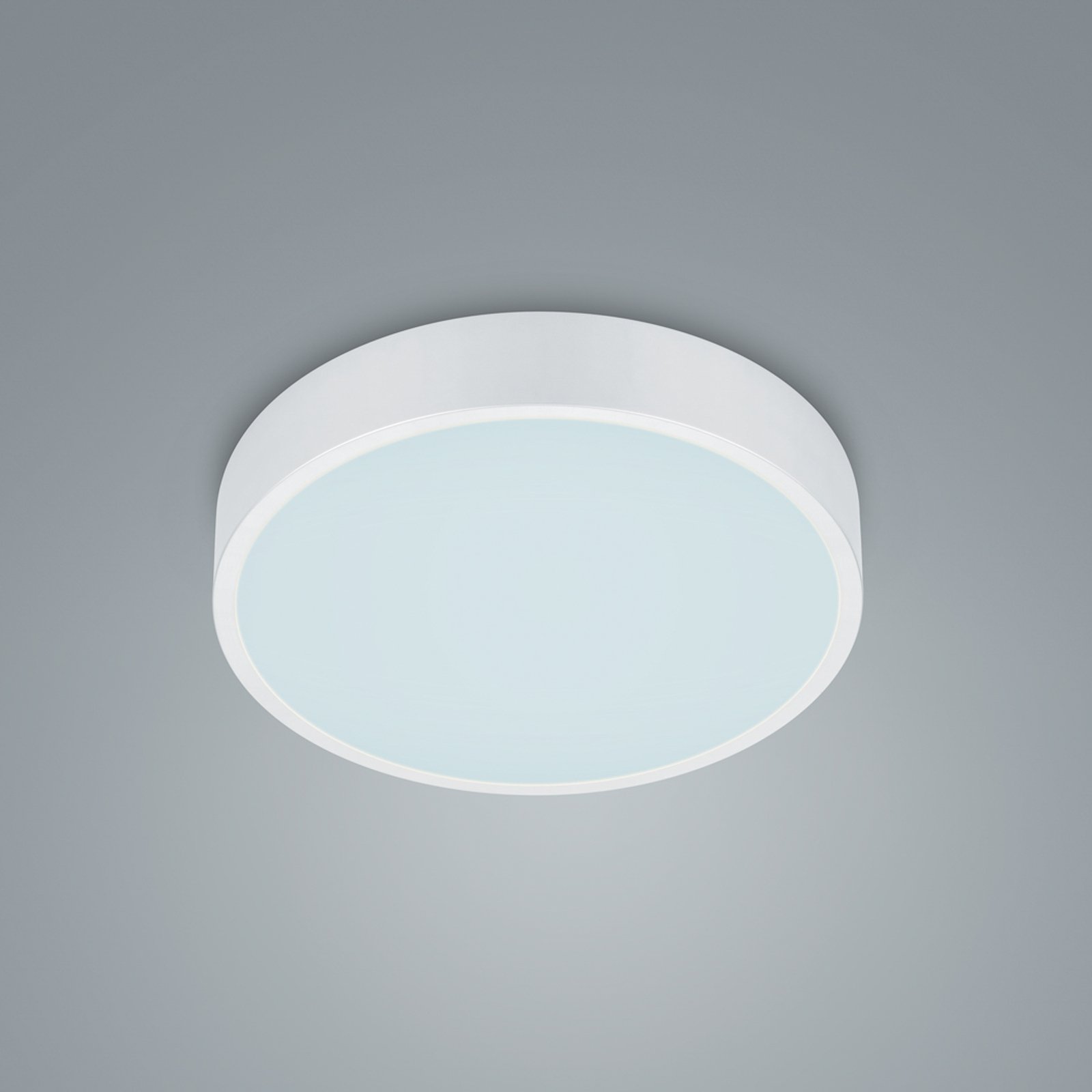 LED лампа за таван Waco, CCT, Ø 31cm, матово бяла