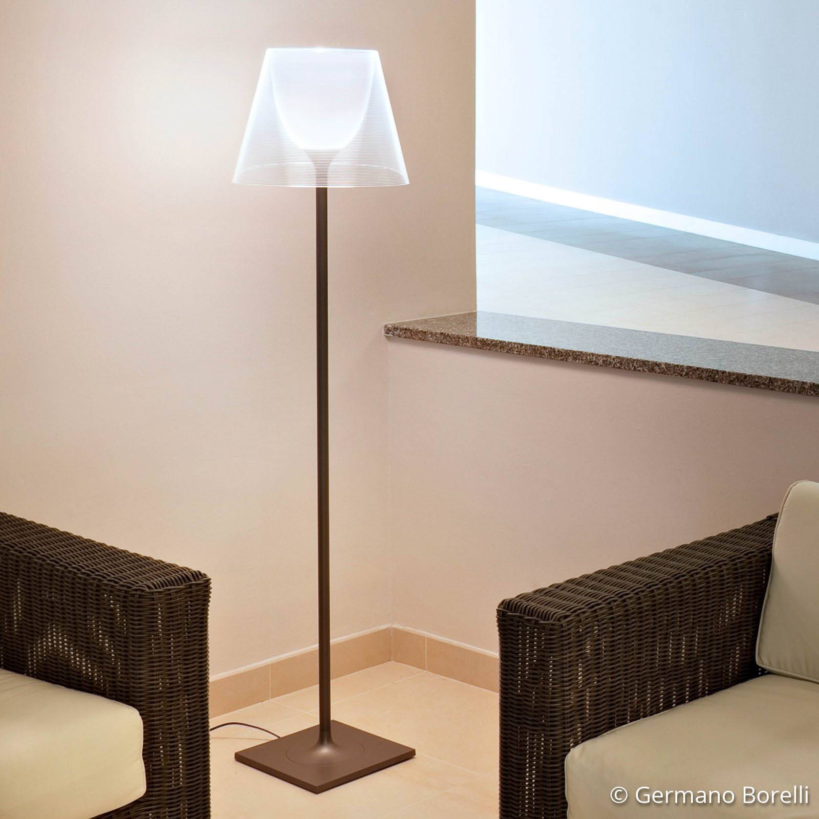 Lampa stojąca FLOS KTribe F2, przezroczysta
