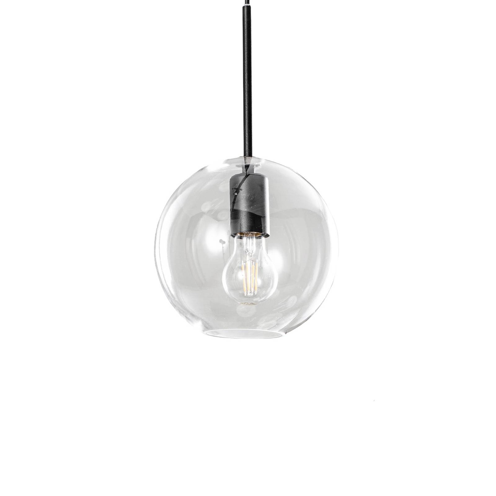 Hängeleuchte Sphere M mit Glasschirm