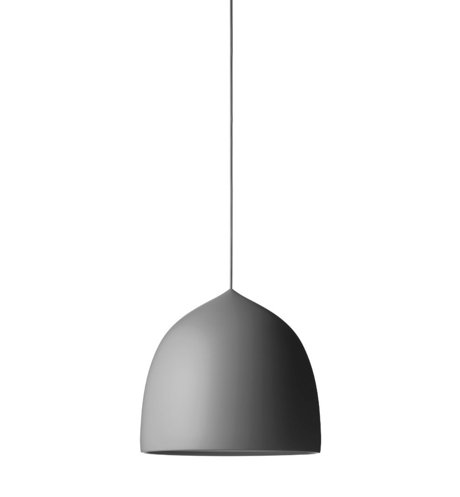 Suspence P2 Candeeiro Suspenso Matte Grey - Fritz Hansen