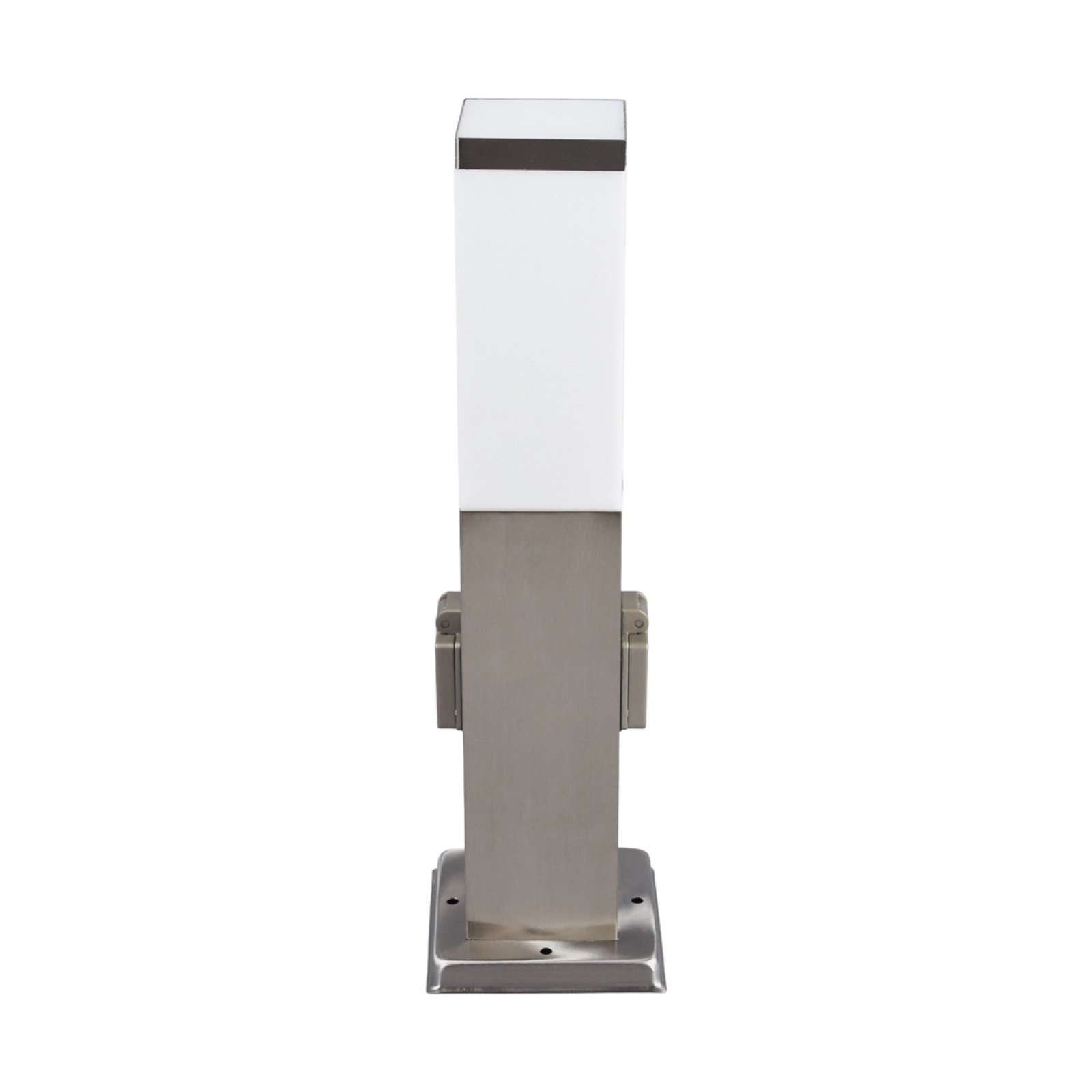 Lorian Lampe de Jardin Stainless Steel/White - Lindby