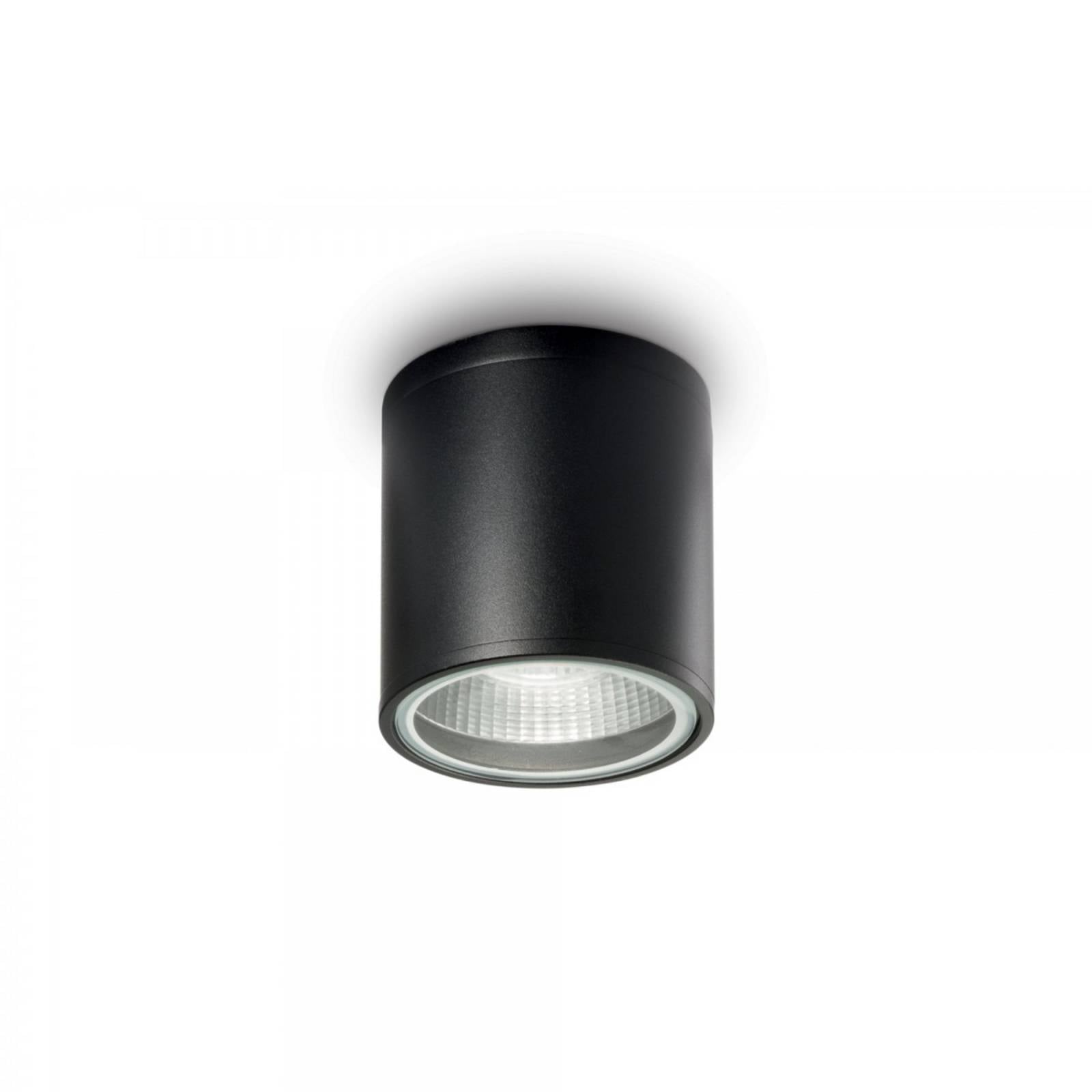 Ideal Lux Gun Bad-Deckenleuchte schwarz