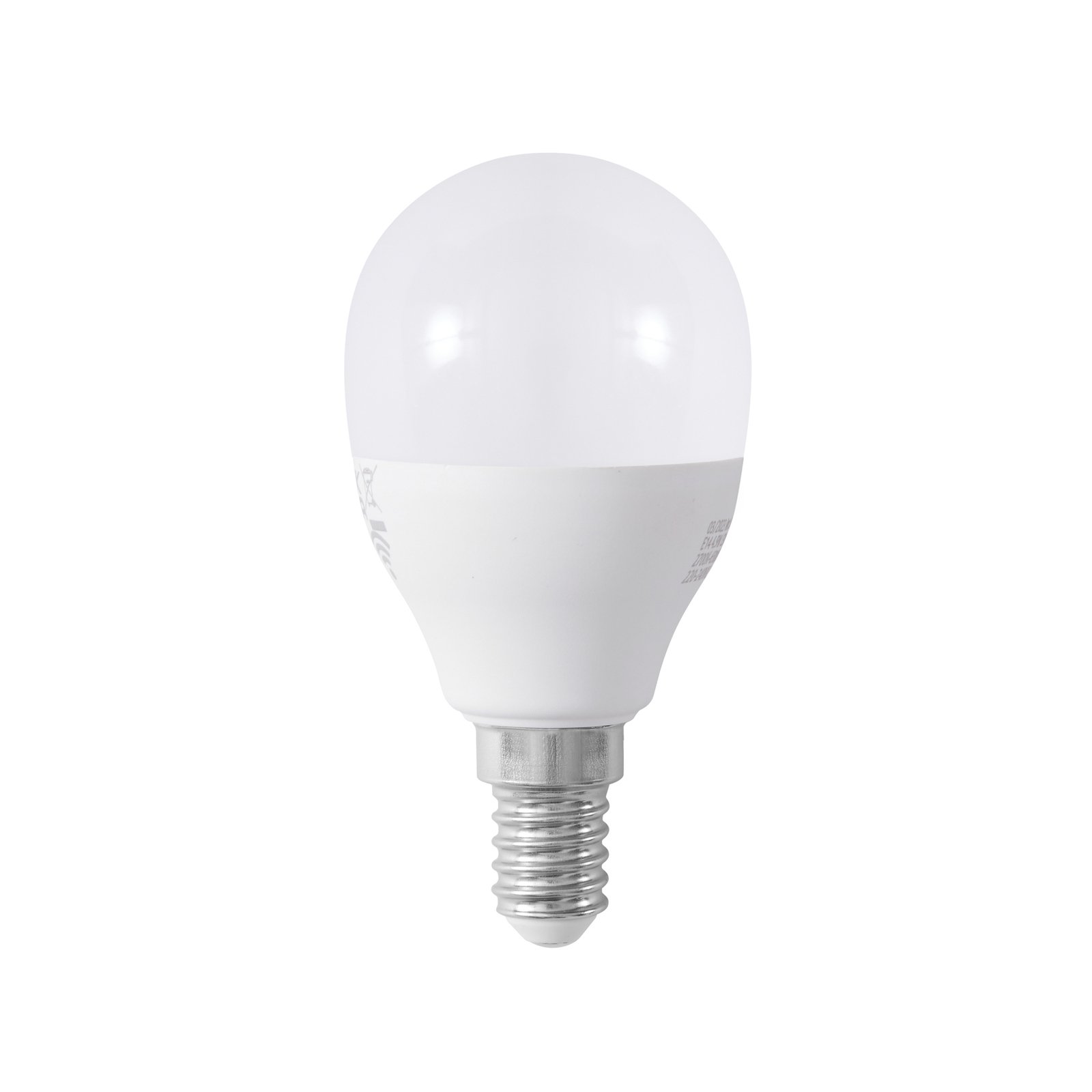 LUUMR Smart teardrop LED bulb E14 4.9W Tuya WLAN matt CCT