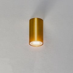 Downlight Eye S silindrikujuline, messing