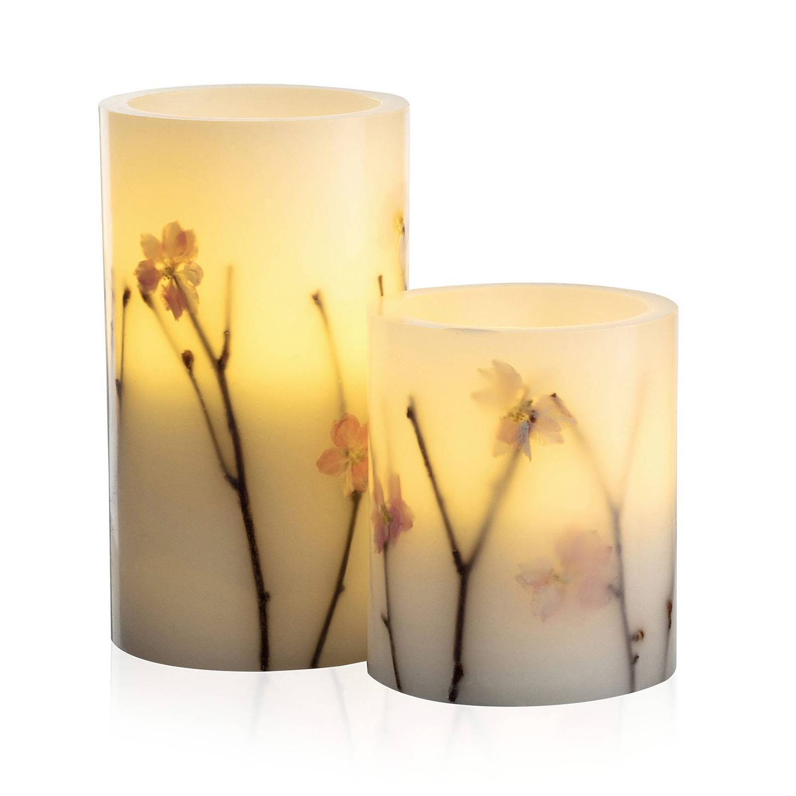 Pauleen Shiny Blossom Candle LED gyertya 2 db