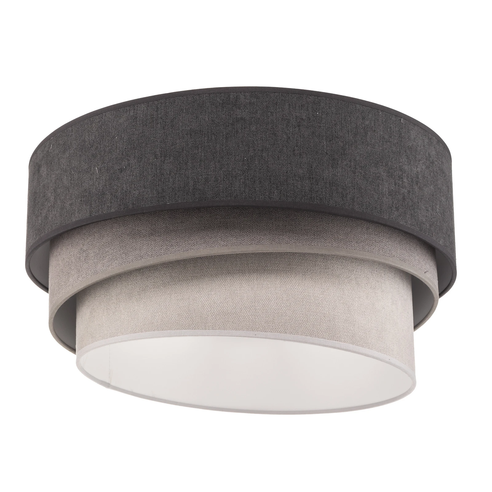 Griestu lampa Pastell Trio Ø 45 cm 3 pelēkos toņos